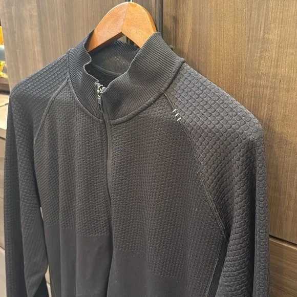 Lululemon Men’s Black Zip Up Sweater XXL - Picture 2 of 7